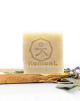 NOURISH concentrated eco-friendly essential oil shampoo bar.