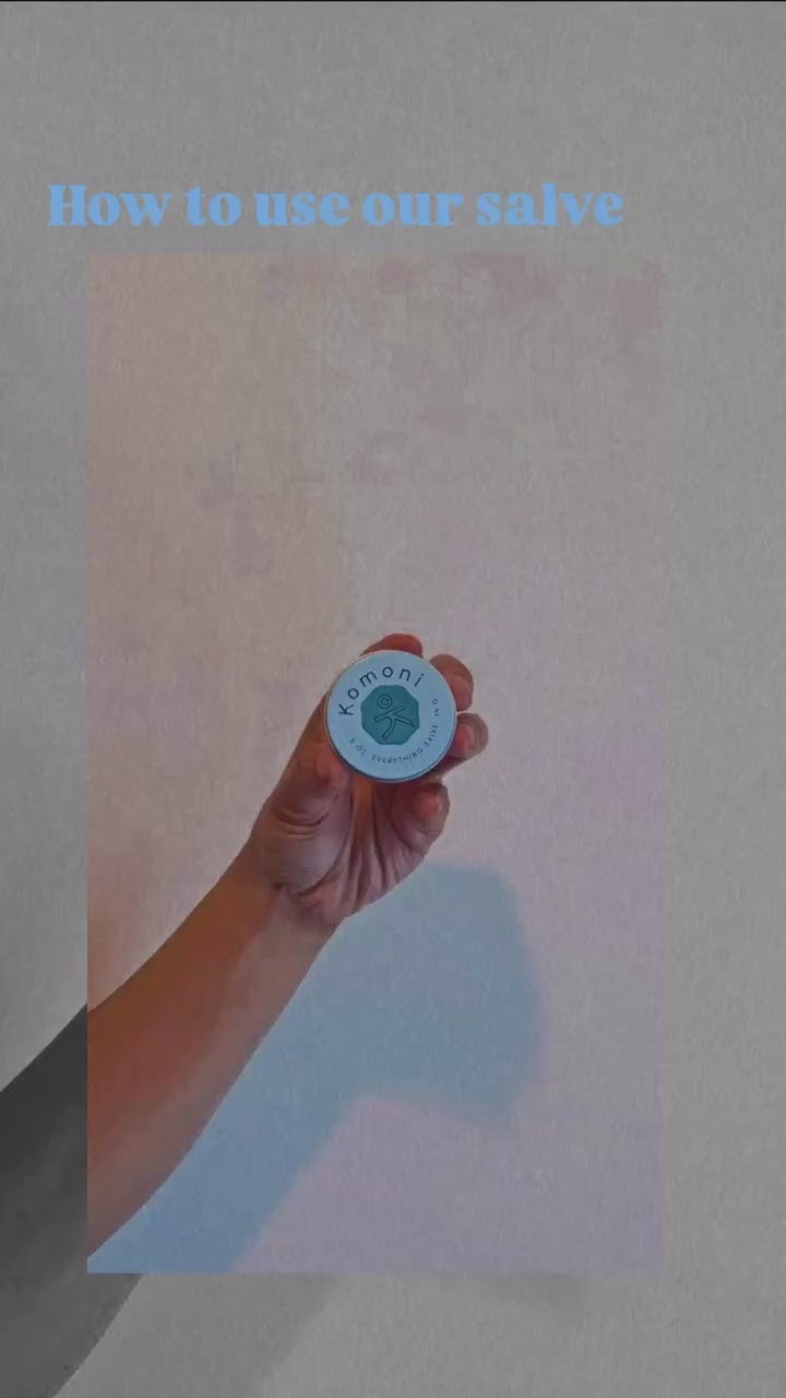 Vangie shows you how to use her everything salve. 